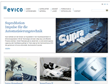 Tablet Screenshot of evico.de